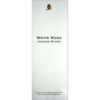 Kamini Incense Square WHITE MUSK 8 stick BOX of 25 Packets