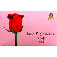 Kamini Soap ROSE & GERANIUM Single Packet