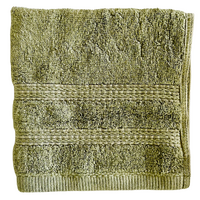 100% Bamboo Face Washer Towel Cloth SAGE GREEN