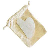 Crystal Gua Sha CRYSTAL QUARTZ Facial Tool
