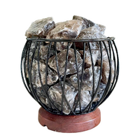 Crystal Cage SMOKEY QUARTZ (A Grade) Lamp