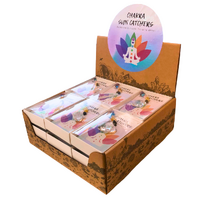 Chakra Gemstone & Crystal Sun Catcher DISPLAY BOX of 18