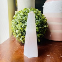 Selenite Crystal Obelisk 15cm
