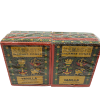 Namaste Natural Incense Cones VANILLA Box of 6 Packets