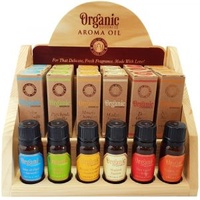 Organic Goodness Burner Oil Display Set