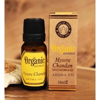 ORGANIC Goodness Burner Aroma Oil SANDALWOOD MYSORE CHANDAN