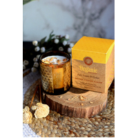 Organic Goodness Smudge Candle PALO SANTO & CEDAR 200g