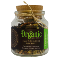 Organic Goodness Smudge Resin LEMONGRASS SPICE 80g Jar