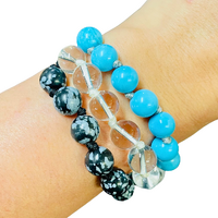 Shambala Bracelet BLUE HOWLITE