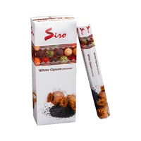 Siro Incense Hex WHITE OPIUM 20 stick BOX of 6 Packets