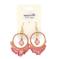 Undaunted Aurora Earrings Pink