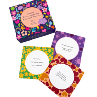 Affirmation Healing Cards KIDS WITH ANXIETY Nuggets of Widsom
