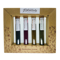 Botanicals Aromatherapy Bambooless Incense in Jar GIFT PACK Set of 4