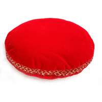 Cushion for SINGING BOWL RED VELVET Large 20cm