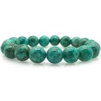 Crystal Bead Bracelet AFRICAN TURQUOISE 10mm