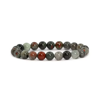 Crystal Bead Bracelet AFRICAN BLOODSTONE 6mm X Small