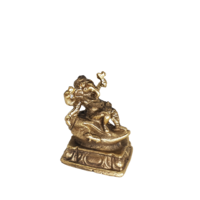 Brass Statue CONCH GANESH mini