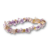 Crystal Chip Bracelet AMETRINE