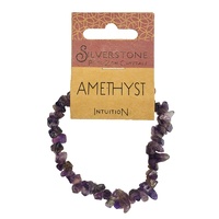 Crystal Chip Bracelet AMETHYST Eco Range