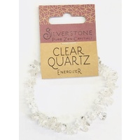 Crystal Chip Bracelet CLEAR QUARTZ Eco Range