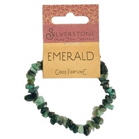 Crystal Chip Bracelet EMERALD Eco Range