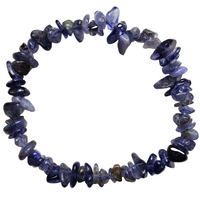 Crystal Chip Bracelet IOLITE No Tag