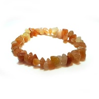 Crystal Chip Bracelet RED AVENTURINE