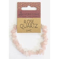 Crystal Chip Bracelet ROSE QUARTZ Eco Range