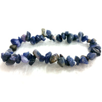 Crystal Chip Bracelet SODALITE