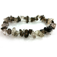 Crystal Chip Bracelet SMOKEY QUARTZ