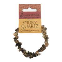 Crystal Chip Bracelet SMOKEY QUARTZ Eco Range