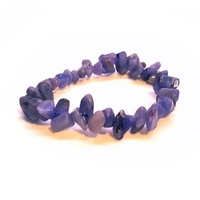 Crystal Chip Bracelet TANZANITE