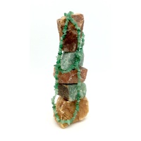 Crystal Chip Necklace AVENTURINE GREEN 90cm