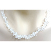 Crystal Chip Necklace CLEAR QUARTZ 45cm