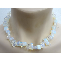 Crystal Chip Necklace GYRASOL  Chunky