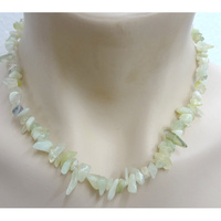 Crystal Chip Necklace NEW JADE 45cm