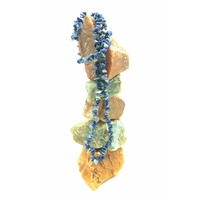 Crystal Chip Necklace SODALITE 90cm