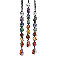 Crystal Tumbled Stone CHAKRA Hanger
