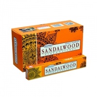 Deepika Incense Sticks SANDALWOOD 15g BOX of 12 Packets
