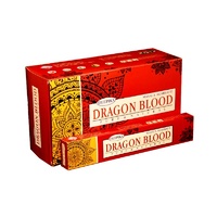 Deepika Incense Sticks DRAGON BLOOD 15g BOX of 12 Packets