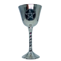 Altar Chalice GOBLET PENTAGRAM STICKER Small 11cm