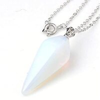 Gemstone Pendulum GYRASOL Necklace