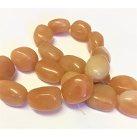 Gemstone Strand CARNELIAN Large