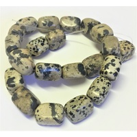 Gemstone Strand DALMATION JASPER Large