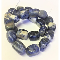 Gemstone Strand SODALITE Large