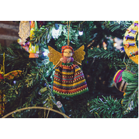Guatemalan Worry Doll CHRISTMAS ANGEL