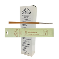 Herb & Earth Incense WHITE SAGE box of 12 packets