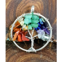 Handmade Pendant Tree of Life CHAKRA 3cm