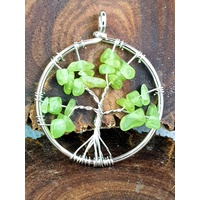 Handmade Pendant Tree of Life JADE 3cm