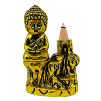 Backflow Burner Aluminium BABY BUDDHA golden